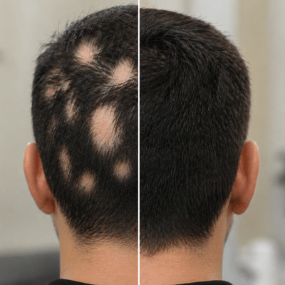 saçkıran olan kafa ile olmayan kafa arasındaki fark